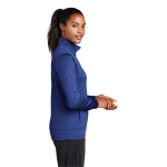 Sport-Tek Ladies Sport-Wick Fleece Full-Zip Jacket.