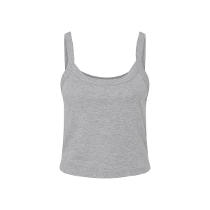 Bella + Canvas Ladies' Micro Ribbed Scoop Tank