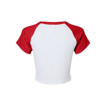 Bella + Canvas Ladies' Micro Ribbed Raglan Baby T-Shirt