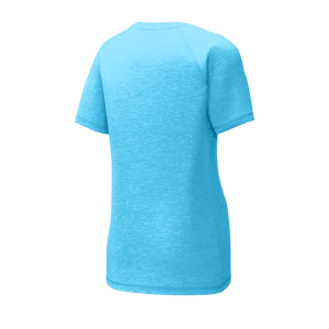Sport-Tek Women's PosiCharge Tri-Blend Wicking Scoop Neck...